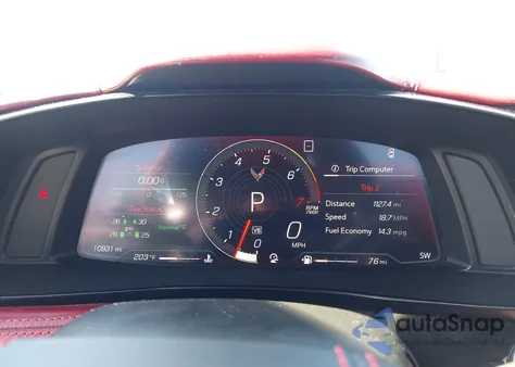 2020 Chevrolet Corvette Stingray Rwd 3Lt from USA, damaged, VIN 1G1Y83D42L5109232